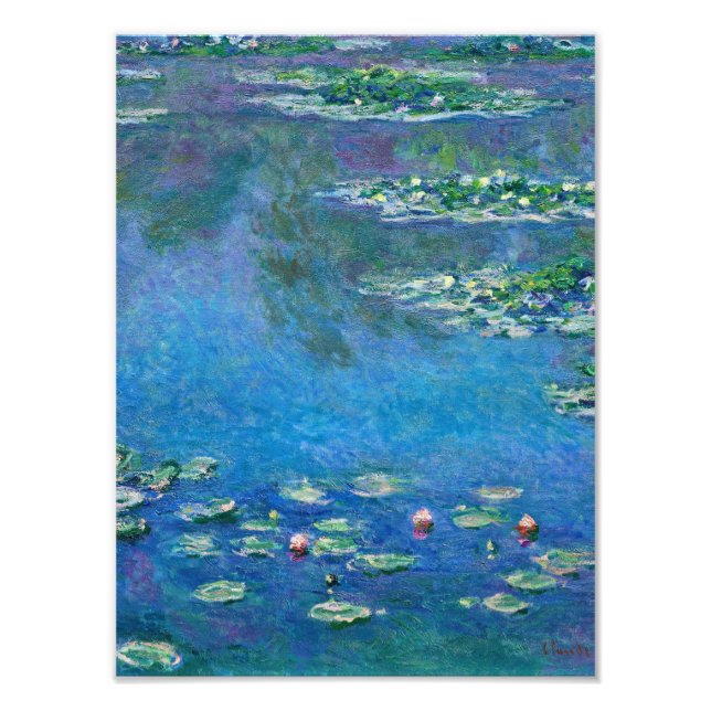 Foto Claude Monet - Lírios Água 1906 (Frente)