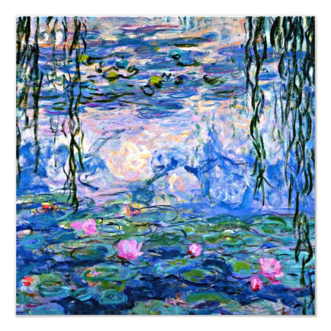 Foto Claude Monet - Lírios Água, 1919 (Frente)