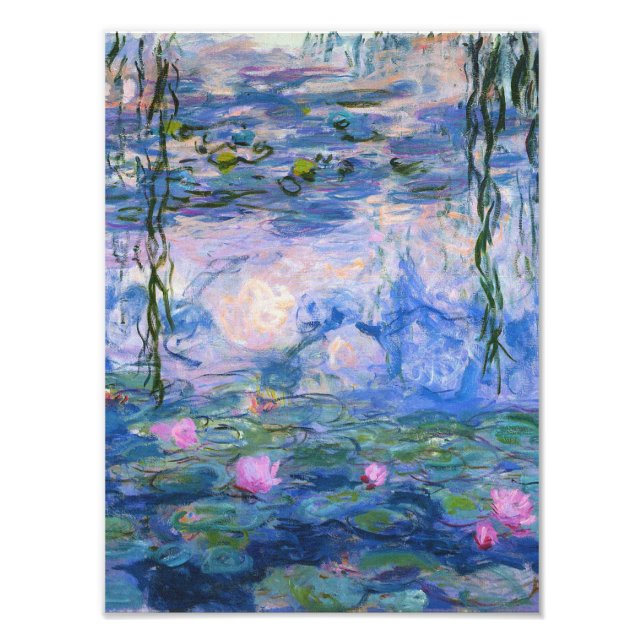 Foto Claude Monet - Lírios Água 1919 (Frente)