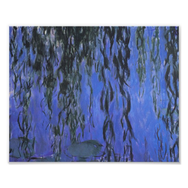 Foto Claude Monet - Lírios De Água E Vômitos Selvagens (Frente)