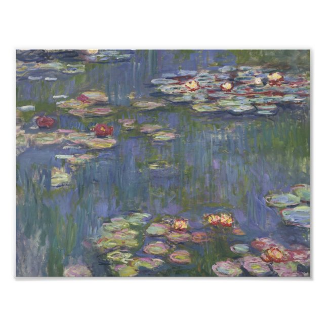 Foto Claude Monet - Lírios Hídricos (Frente)