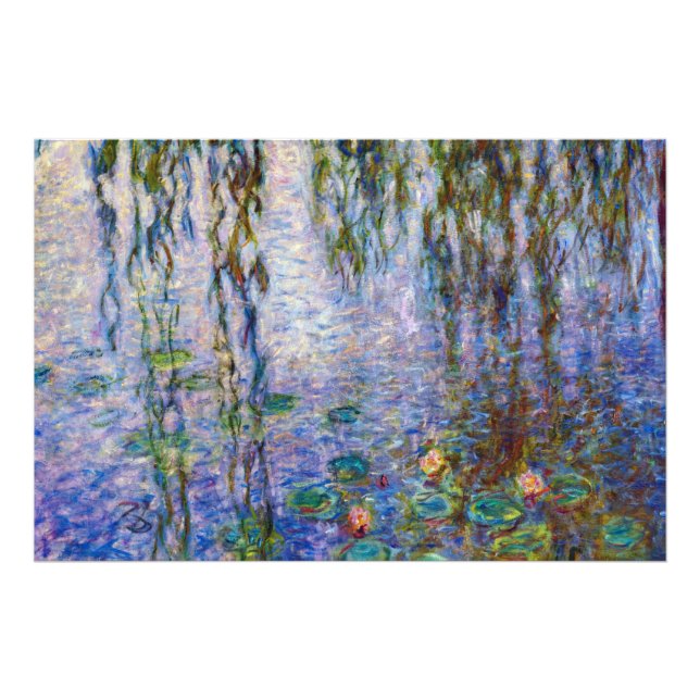 Foto Claude Monet - Lírios Hídricos (Frente)