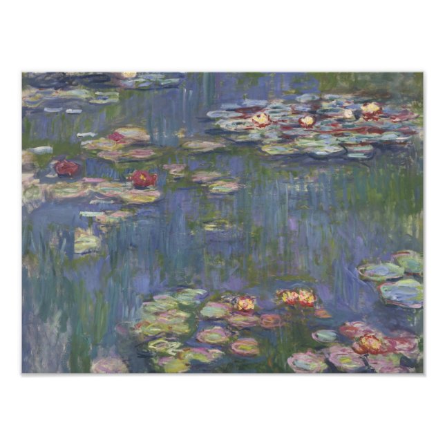 Foto Claude Monet - Lírios Hídricos (Frente)