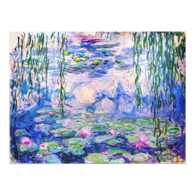 Foto Claude Monet - Lírios/Ninfas 1919 (Frente)