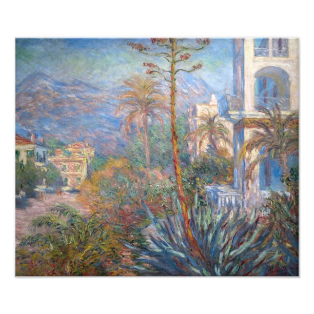 Foto Claude Monet - Villas em Bordighera (Frente)