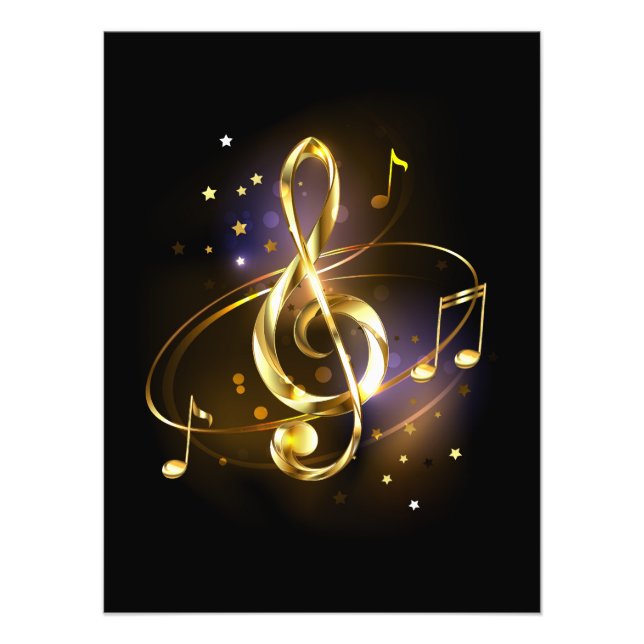 Foto Clave de Sol Musical de Ouro (Frente)