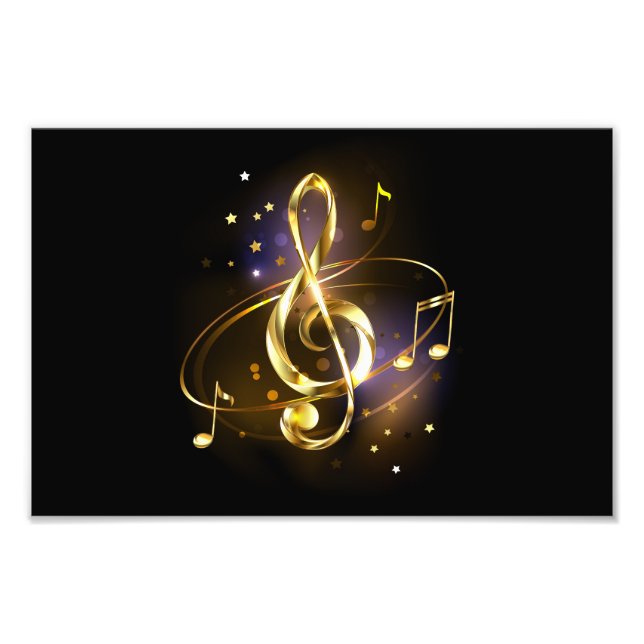 Foto Clave de Sol Musical de Ouro (Frente)