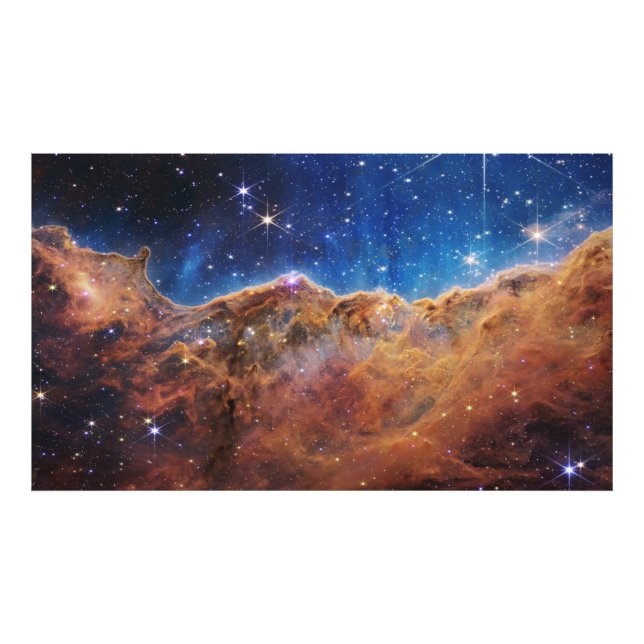 Foto Clipes Cósmicos Carina Nebula Space Telescope (Frente)
