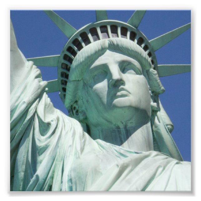Foto Close-up da estátua da Liberdade (Frente)