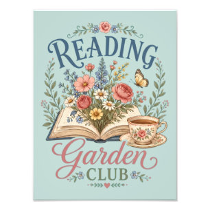 Foto Clube de Leitura Floral Cottagecore