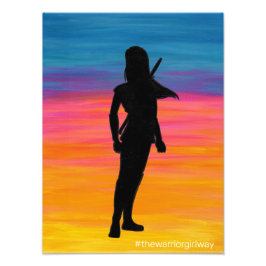 Foto Cobrir original do "The Warrior Girl Way"