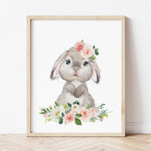 Coelhinho Bonito, Coelho, Flores Rosa, Enfermeiro 