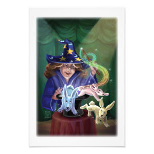 Foto Coelhos Magic Act do Chapéu