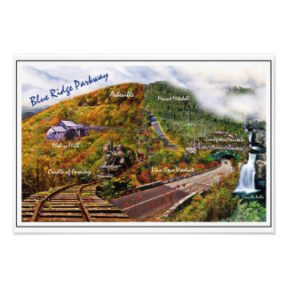 Foto Colagem de Pistas de Cordilheira Azul