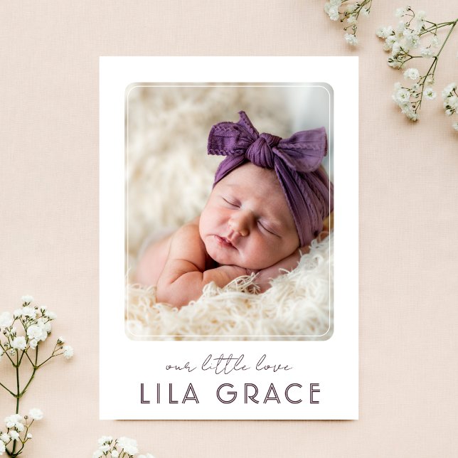 Foto Colagem Nosso Pequeno Anúncio De Nascimento D (Criador carregado)