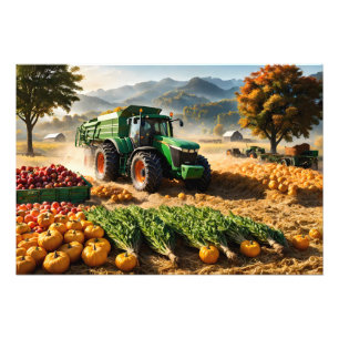 Foto Colheita na fazenda