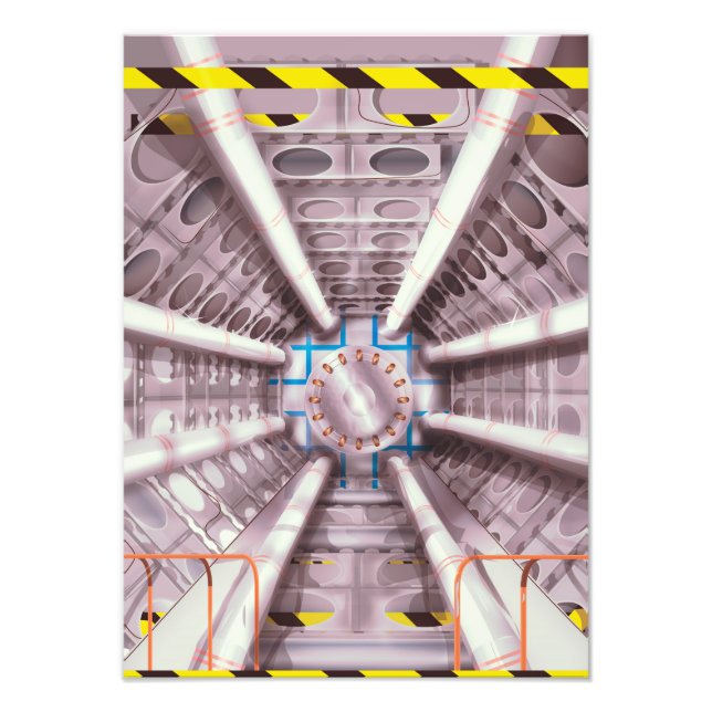 Foto Colisor de partículas LHC (Frente)