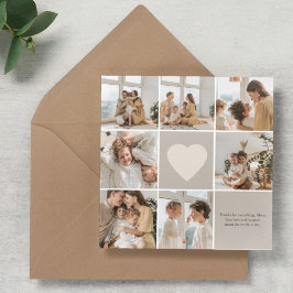 Foto Collage Mãe Nós Amo Você Melhor Presente Mãe