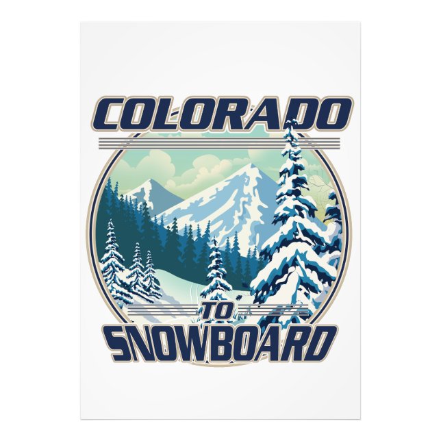 Foto Colorado Para Esquiar (Frente)