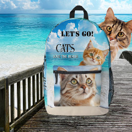 Foto Colorida Cats and Beach