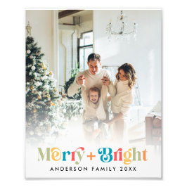 Foto Colorida da Família de Natal