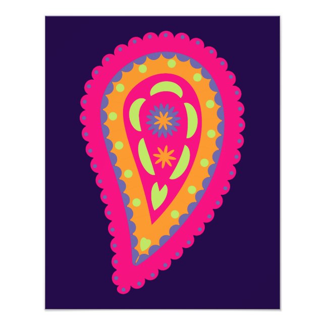 Foto Colorida Paisley (Frente)