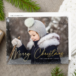 Foto com texto moderno de Feliz Natal