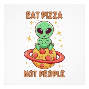 Foto Coma pizza não pessoas
