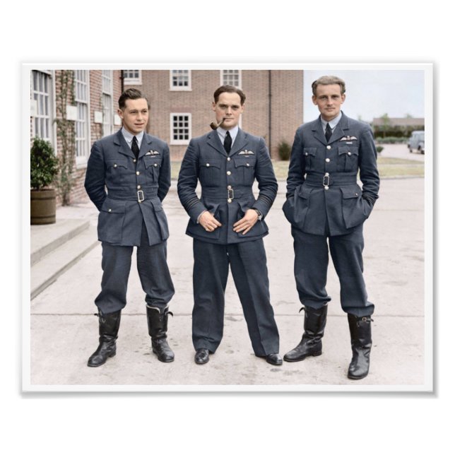 Foto Comandante da Asa da RAF Douglas Bader (Frente)