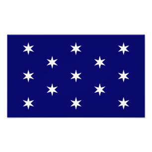 Foto Comandante George Washington em Chefe de Sinalizad