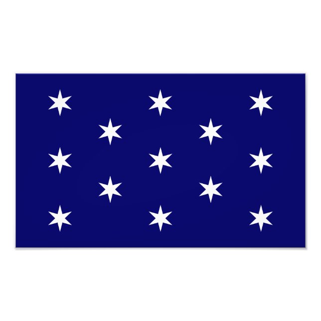 Foto Comandante George Washington em Chefe de Sinalizad (Frente)