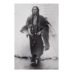 Foto Comandante Guerreiro Quanah Parker c. 1885