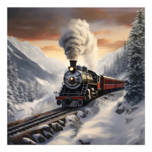 Foto Comboio em Montanhas Snowy