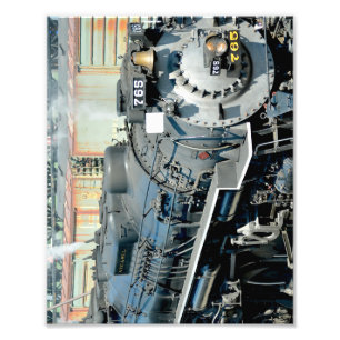 Foto Comboio-locomotiva Black Nikel Plate Road 765
