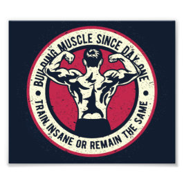 Foto Comboio Muscular De Construção Insano ou Permanece