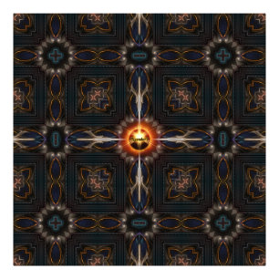 Foto Composição de Arte Fractal Imperial Astral