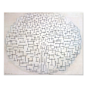 Foto Composição No. 10, Pier e Oceano Mondriaan