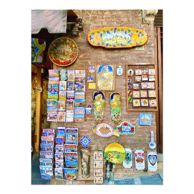 Foto Compro cerâmico em Siena, Itália (Frente)