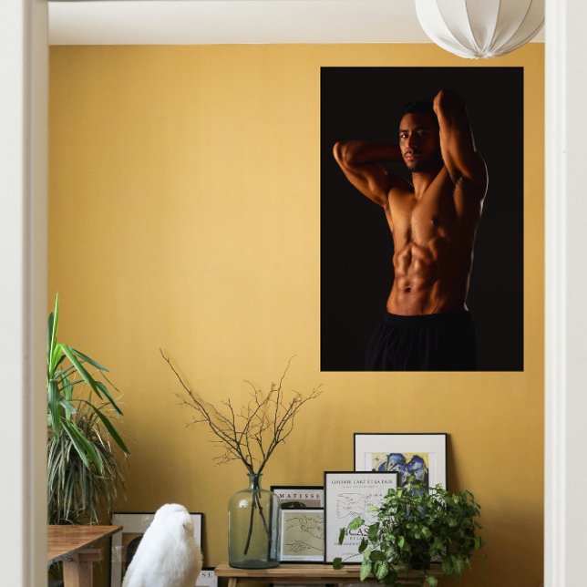 Foto Confiança Muscular Poster de Cara Quente (Criador carregado)