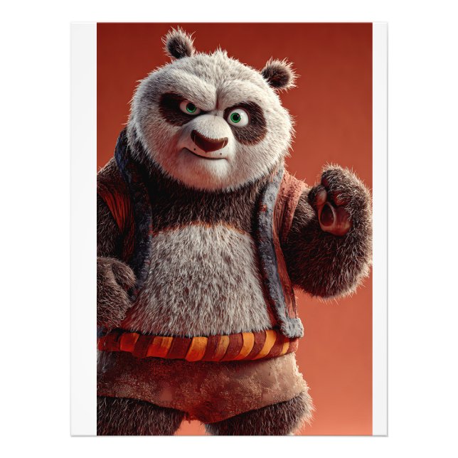 Foto Conjunto de 3 Arte de Parede de Panda de Artes Mar (Frente)