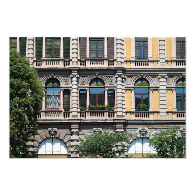 Foto Construção de arte em Milão (Frente)