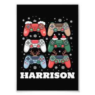 Foto Controle de Jogo Personalizado do Papai Noel para