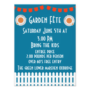 Foto Convite de Fete de Jardim