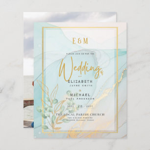 Foto: Convites para Casamento Sutil Lava Tinta Dig