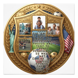 Foto Copa do Mundo da Família Personalizada