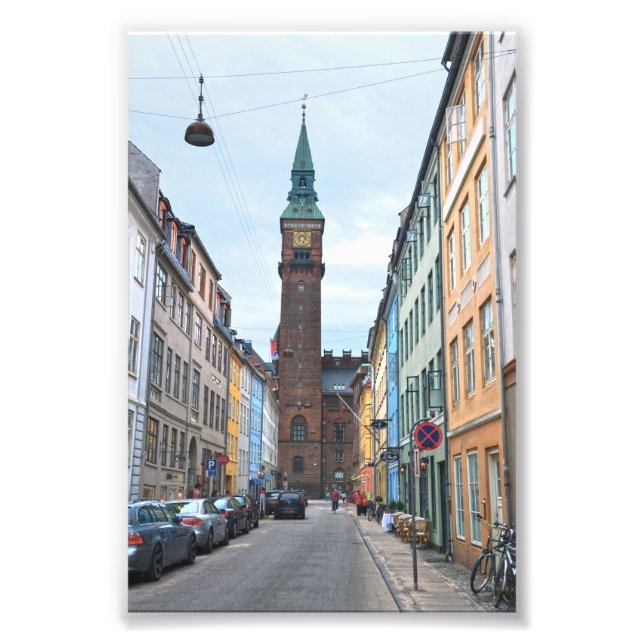 Foto Copenhague, Dinamarca, Prefeitura da Cidade (Frente)