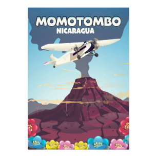 Foto Cópia do viagem do vulcão de Momotombo Nicarágu