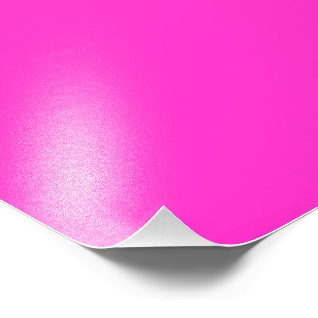 Foto Cor Rosa Quente Cintilante Personaliza-A! (Borda)