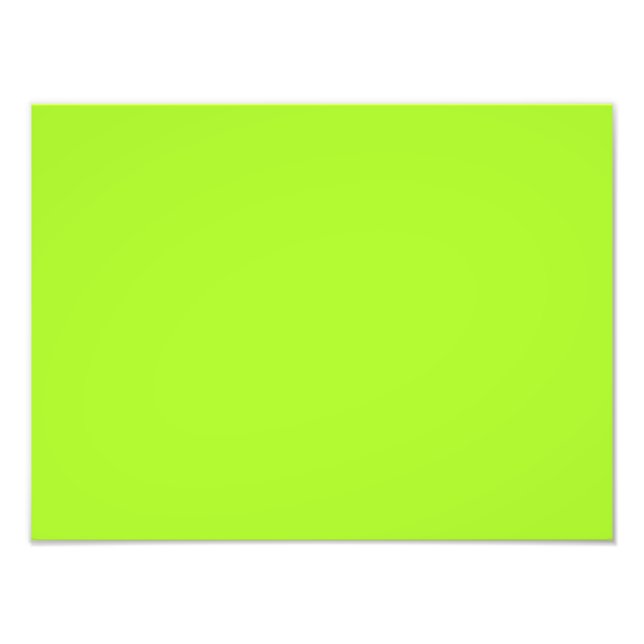 Foto Cor Sólida Verde Amarelo Neon Limeade Fundo (Frente)