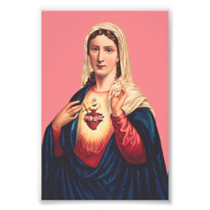 Foto Coração Imaculado da Virgem Maria